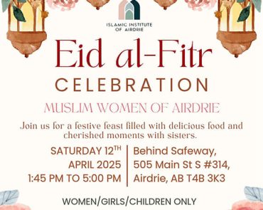 Events Schedule | Islamic Institute of Airdrie Featured Image